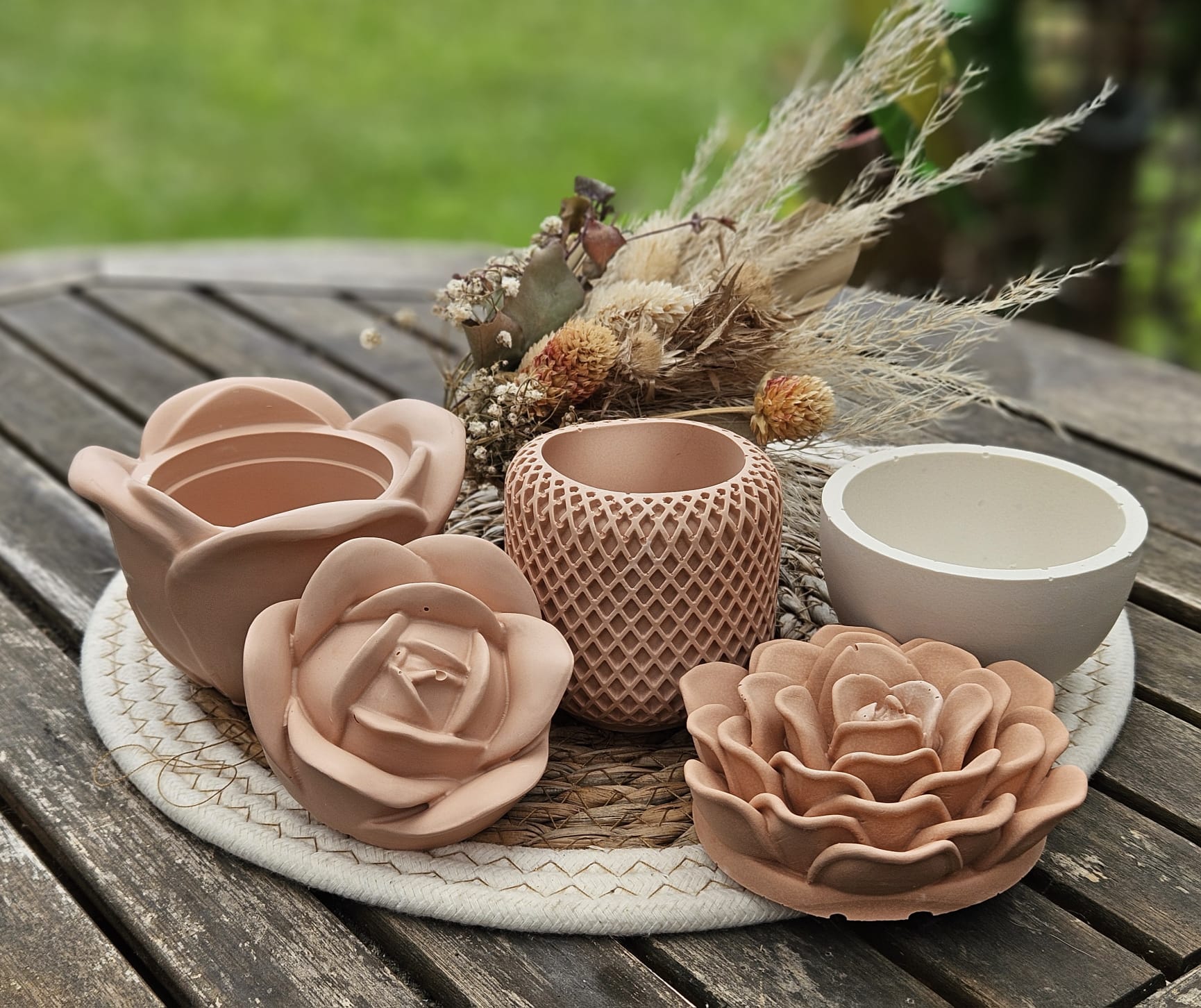 Création coulée à la main