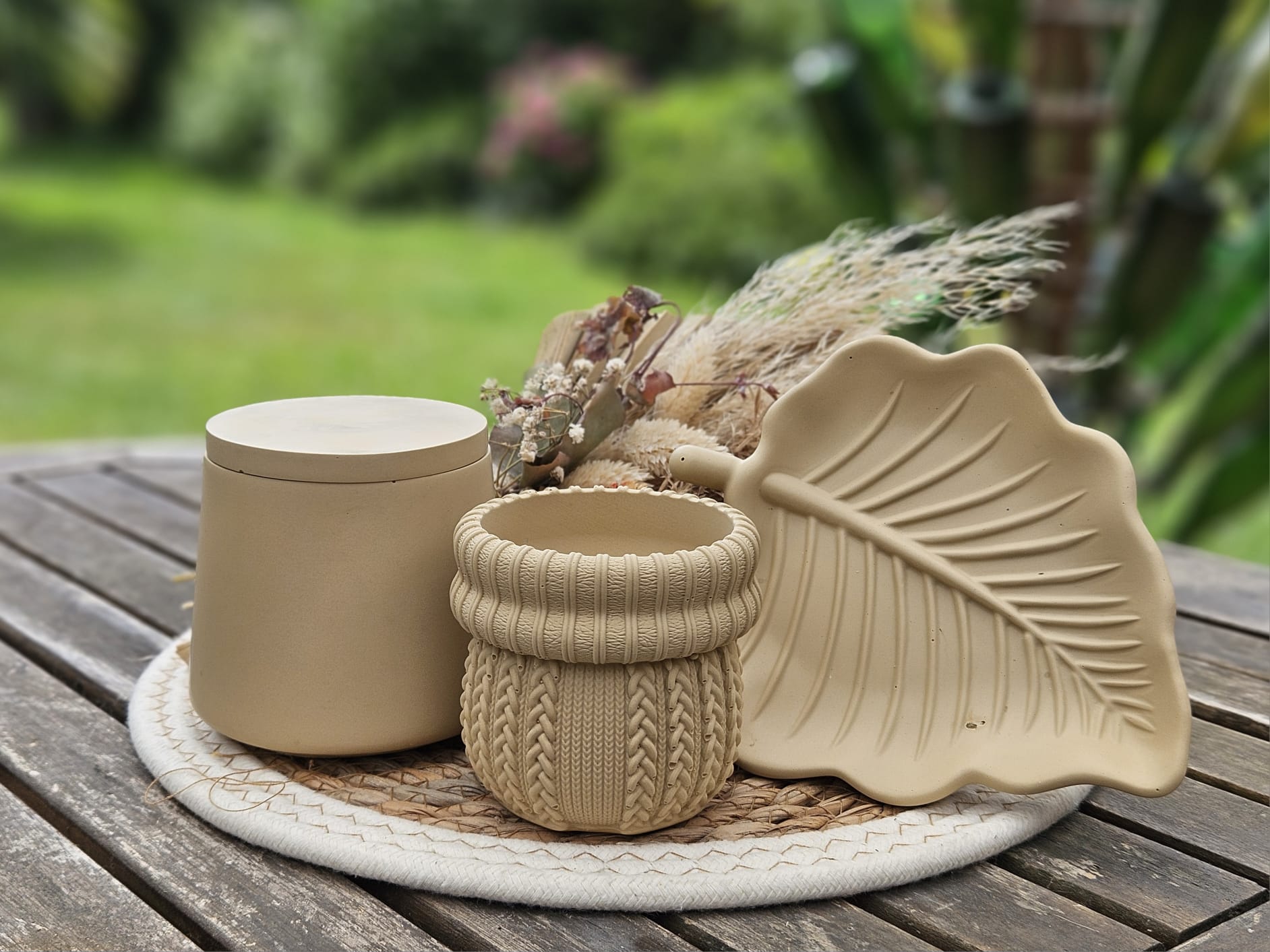 Création coulée à la main