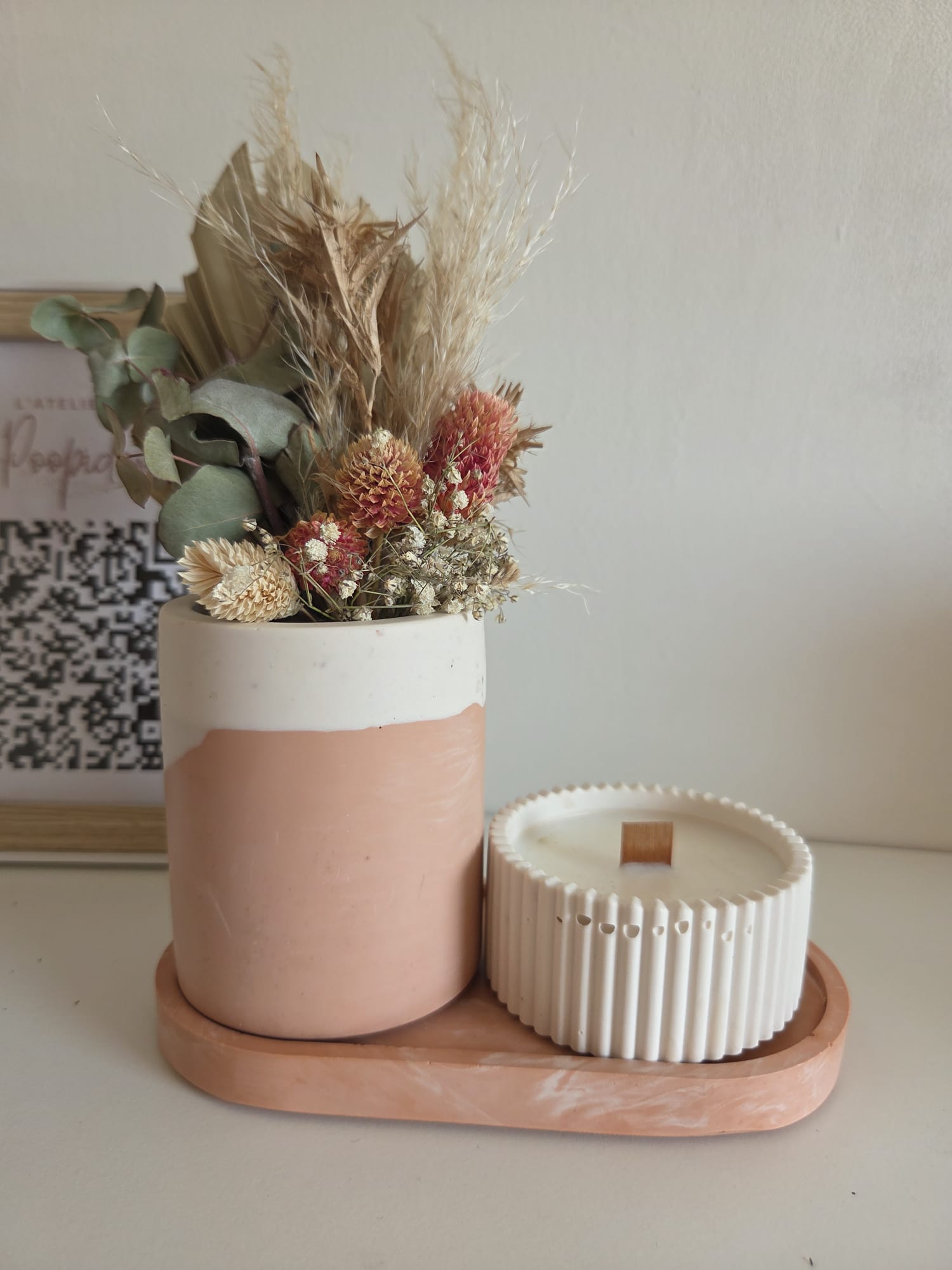 Création coulée à la main